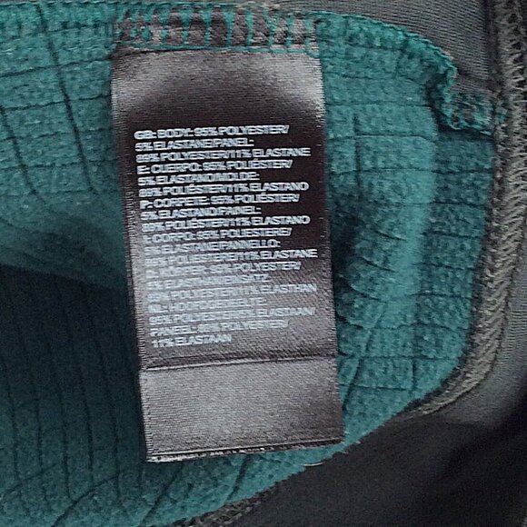 The North Face Ampere Grid Jacket Mens Size XXL Full Zip Thermal Fleece Lined - Picture 7 of 7